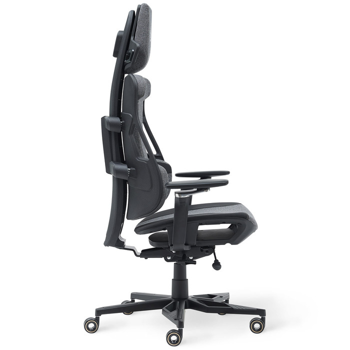 Геймерське крісло Cyberlux V10 Fabric Grey (арт. GM-V10 FG)