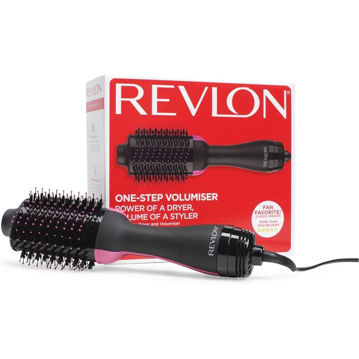Одноступінчастий фен та об'єм волосся (одноетапна, іонна та керамічна технологія, середнє та довге волосся) RVDR5222UK ВЕЛИКОБРИТАНІЯ PLUG-IN SYSTEM