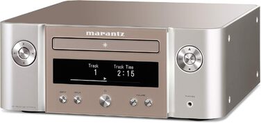 Система Marantz Melody X, CD-програвач, радіо DAB, потокове передавання, Bluetooth, AirPlay 2, Alexa, срібло-золото