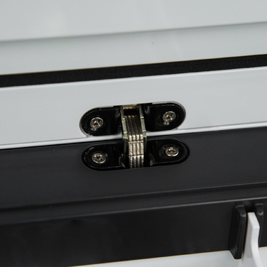 Outsunny Cooler Автомобіль 30 л з LCD дисплеєм Компресор Автомобільний холодильник Електричний човен Camper Travel 12/24 В постійного струму та 110-240 В змінного струму білий