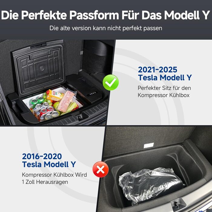 Компактний компресорний холодильник AAOBOSI 35L з Wi-Fi, USB, 12/24/240V для авто, кемпінгу та подорожей