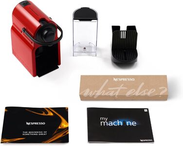 Кавомашина капсульна Nespresso Krups Inissia XN1005, білий колір, швидкий нагрів, 0.7 л