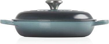 Le Creuset Signature Чавунний горщик Gourmet, Ø 26 см, 3,5 л, для всіх типів плит, включаючи індукцію, Chambray