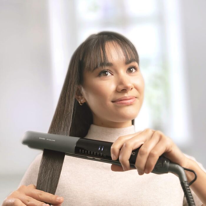 Випрямляч для волосся Cecotec RitualCare 1200 Titanium Ion Touch з іонізацією та кератиновим покриттям