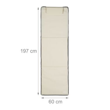 Relaxdays Пляжний килимок із сонцезахисним парасолькою