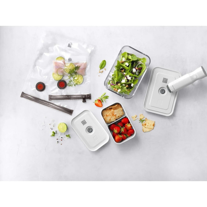 Набір Zwilling Vakuum Starter Set, 7 предметів, Borosilikatglas (Borosilicate Glass), для зберігання продуктів