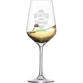 Келих для білого вина Schott Zwiesel Taste - різдвяний мотив іменний - MeinGlas