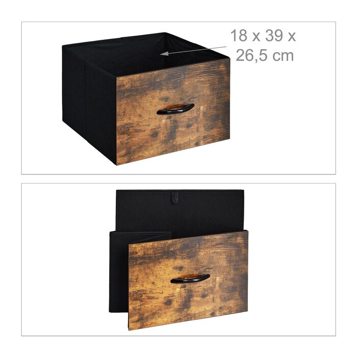 Комод Relaxdays з 6 висувними ящиками