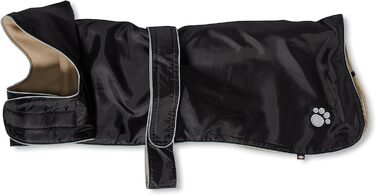 Тріксі водонепроникне пальто для собак 'Орлеанське пальто, м 50 см, - 30516 (Чорний, XL 70 см)