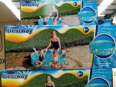Дитячий басейн Bestway FillN Fun Sparking Sea 122x25 см