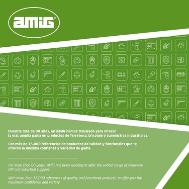 Газовий балонний пальник Amig CAMP01 з 1 конфоркою, вбудованим вітрозахистом та нержавіючою сталею, 2.2 кВт, сумісний з картриджами B-250