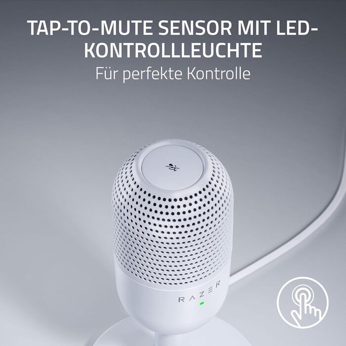 Мікрофон Razer Seiren V3 Mini - компактний USB мікрофон для стрімінгу та запису