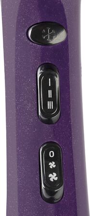 Фен JATA JBSC1065, 2000 Вт, фіолетовий і чорний