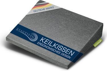 Keilkissen Beautissu BeauErgo – Ergonomічне сидіння для офісного крісла, дому, з антиковзним покриттям