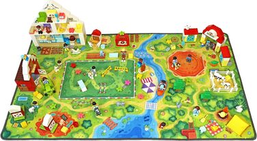 Дитячий килимок HuggyPlay Rug 90 х 150 см (Pony Farm)