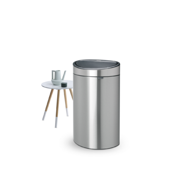 Бак для сміття Brabantia Touch bin 40 л (200748), Стальной, 40