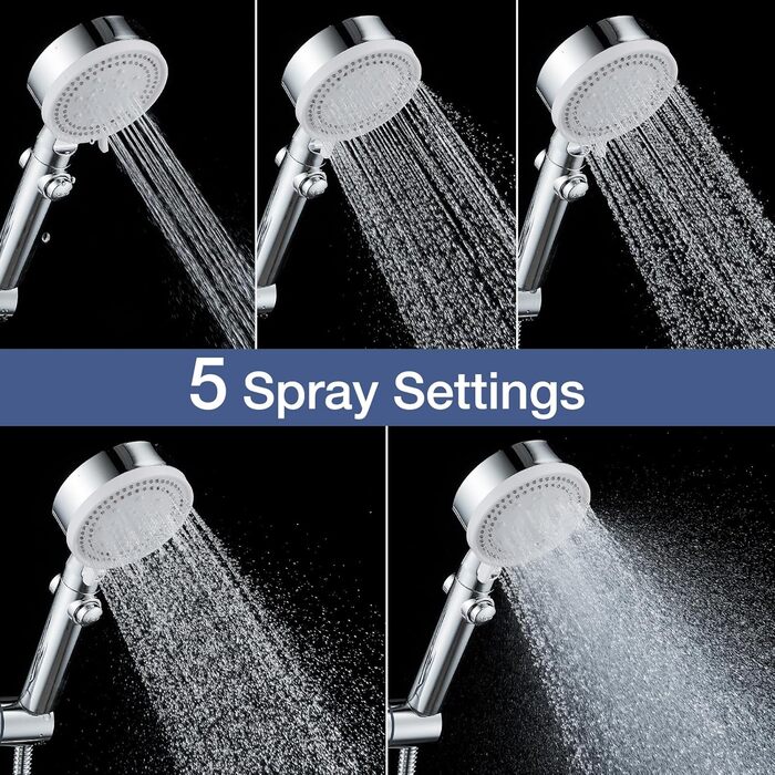 Змішувач для ванни з термостатом, накладний, хром, латунь, з кнопкою безпеки 38°C, для ванни, душ, термостат, водопровідний кран