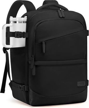 LOVEVOOK Рюкзак для ручної поклажі 40L, рюкзак для подорожей для жінок, великий, для літака з відділенням для мокрого та сухого, для ноутбука 17.3