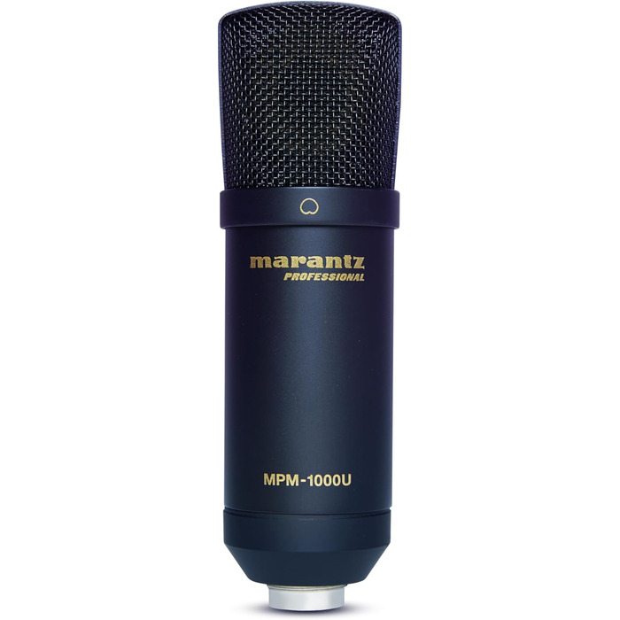 Мarantz Professional MPM-1000U - Конденсаторний мікрофон з великою мембраною, USB, з нирковою характеристикою для подкастів, студії, геймінгу. Комплектується кабелем USB та кліпсою для мікрофона.