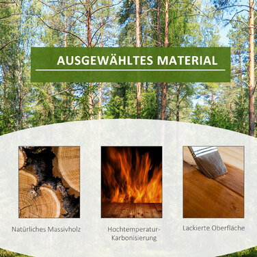 Підставка для квітів, полиця для рослин з 6 ярусами, чотирирівнева полиця для квітів, квіткова драбина, квіткова сходи, масивна деревина, обпалена, 98 x 28 x 96,5 см