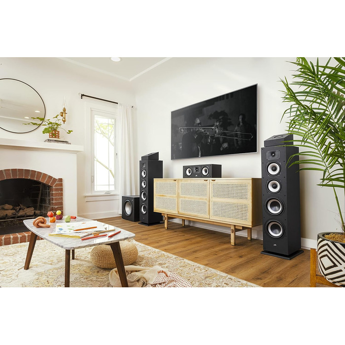 Активний сабвуфер Polk Audio Monitor XT12, 12 100W Class-AB, чорний (центральний динамік MXT30)