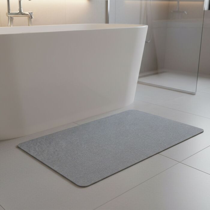 Relaxdays Килимок для ванної кімнати з дрібнозернистого піску