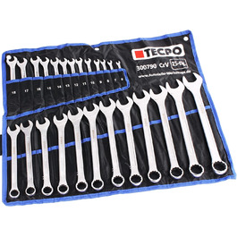 Набір комбінованих ключів TECPO 25 шт. 6-32 мм