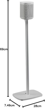 Підставка для Sonos One, One SL та Play:1 від Flexson (білий, пара, стандартна)