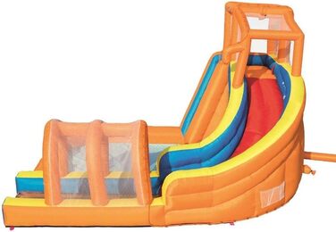 Надувний водний парк Bestway H2OGO! Hurricane 420x320x260 см з постійним нагнітачем