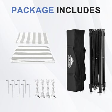 Розкладана переодягальня Eagle Peak Flex Ultra Compact - 1.2 x 1.2 м (5x5 ft) для басейну, фотосесій та кемпінгу, білий колір