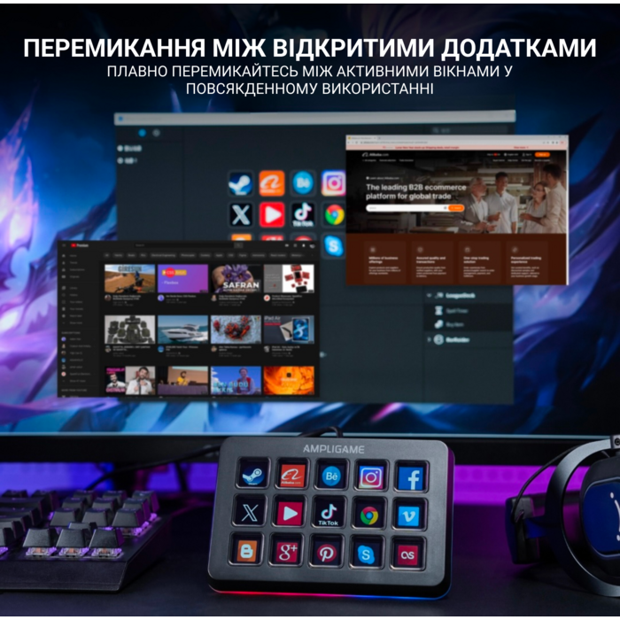 Контролер Fifine Stream Deck D6