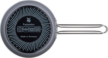 Каструля WMF Fusiontec Essential, 16 см, без кришки, 1.3 л, сіра. Нержавіюча сталь, високотехнологічна кераміка, індукційне дно, Made in Germany