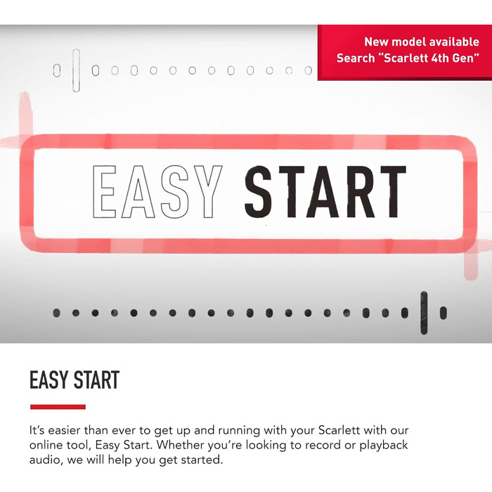 Аудіоінтерфейс Focusrite Scarlett 2i2 3-го покоління з USB: комплект для гітаристів, вокалістів та продюсерів. Студійна якість звуку + ПО