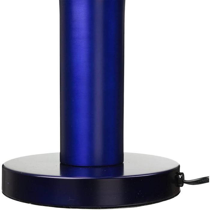 Лава лампа алюмінієве скло в сріблясто-червоно-помаранчевому кольорі вітальня молодіжна кімната H76 см E14 з лампочкою великий торшер внутрішній ALAN (синій, блакитний, фіолетовий)
