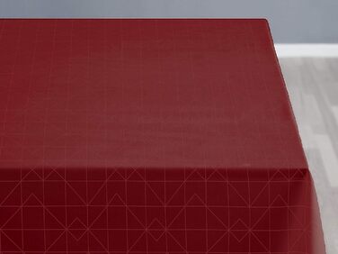 Скатертина Sdahl Refined (damask/Oeko-Tex) водовідштовхувальна червона, біла 140x180 см