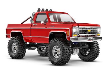 Traxxas TRX-4M Chevrolet K10 1/18 Red – Повноцінний комплект з акумулятором та зарядним пристроєм