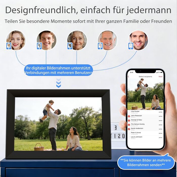 Цифрова фоторамка Frameo 10.1
