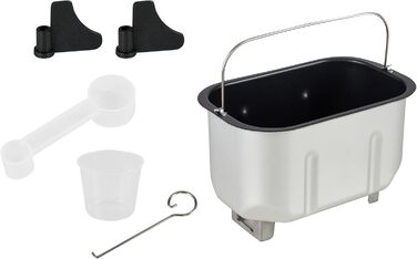 Хлібопечка Arebos 1500г | 15 програм | Таймер | LCD дисплей | 850 Вт | Чорний