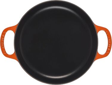 Сковорода Le Creuset Signature з чавуну, 27.9 см, колір 'Flame 11'