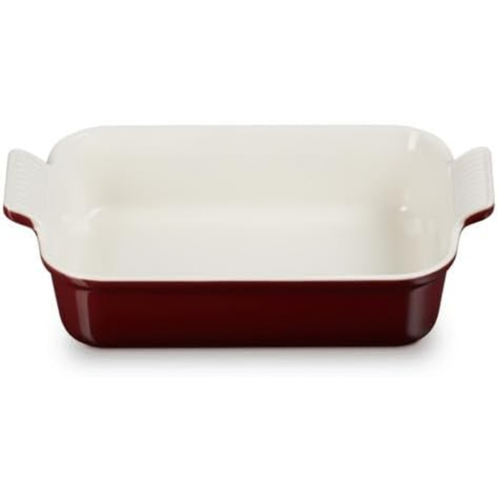 Форма для запікання Le Creuset прямокутна, 2.4 л, кераміка, червоний (Chambray, 32 см)