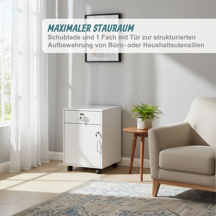 Замкнений роликовий контейнер Relaxdays