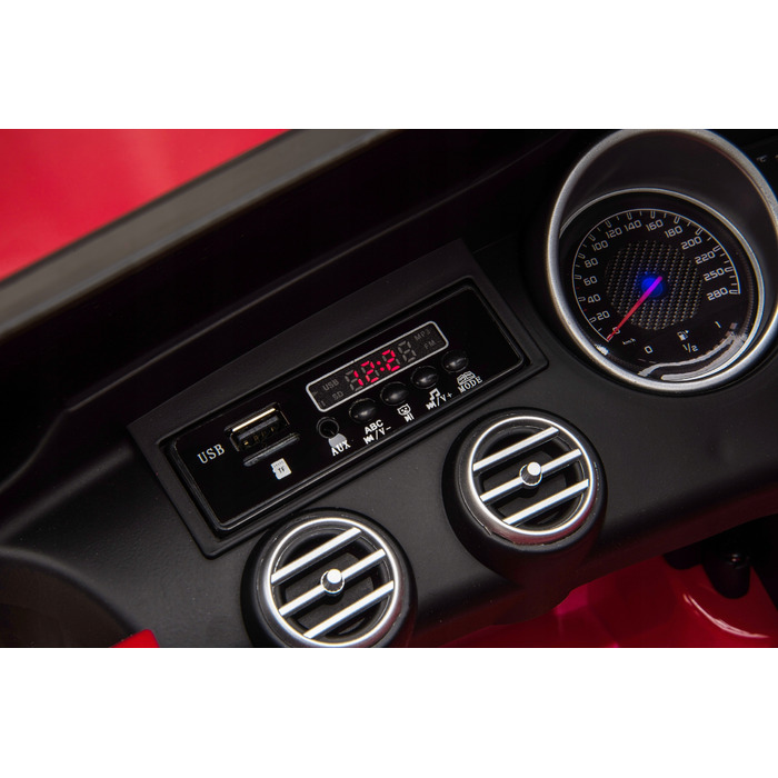 Дитячий електромобіль Mercedes GLC 63S (4x4, 180 Вт) — бордовий, глянцевий лак