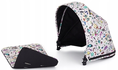 Дитячий прогулянковий візок Petite&Mars Royal 3 BLACK Limited Tattoo