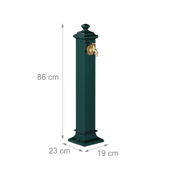 Relaxdays Фонтанчик для столу Античний