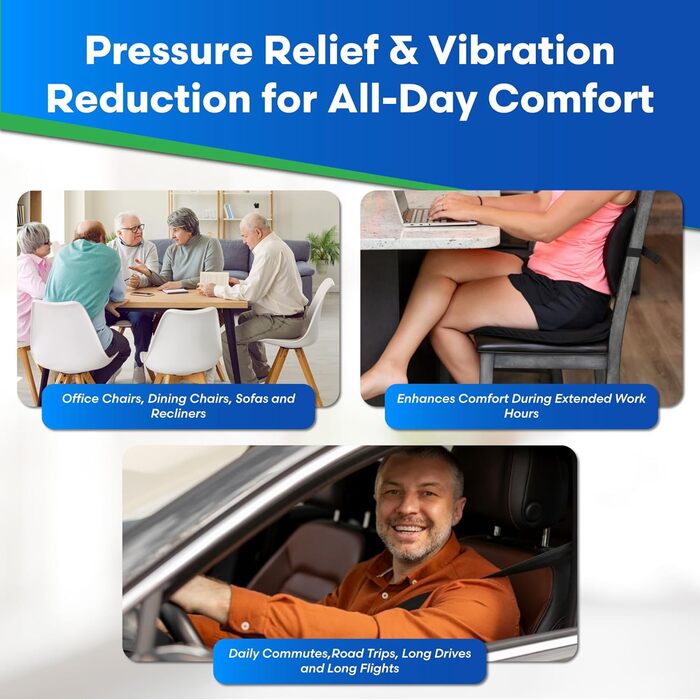 Подушка для сидіння Ergo21 Liquicell Original з рідкофазними мембранами