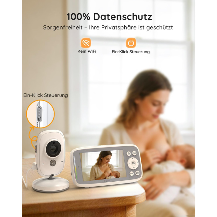 Відеоняня Boifun з камерою, 4