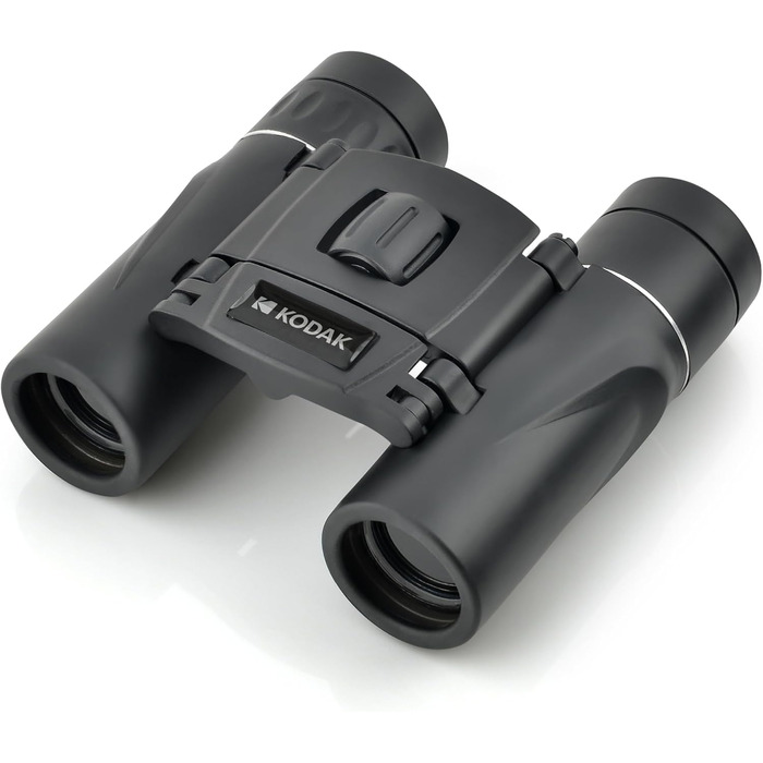 Бінокль KODAK BCS200, компактний, 8-кратне збільшення, 126 м/1000 м, з ременем і чохлом, чорний