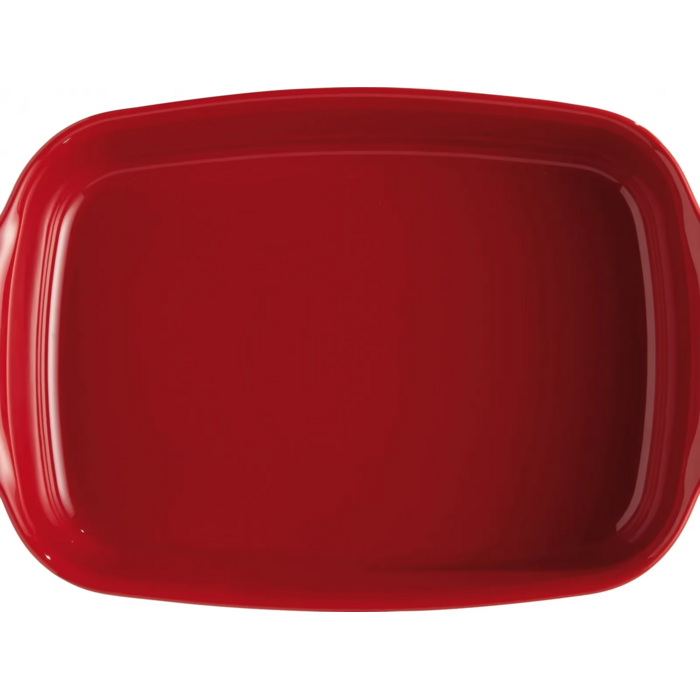 Форма для запікання прямокутна Emile Henry Ovenware 36,5x23,5 см червона (349652), Червоний