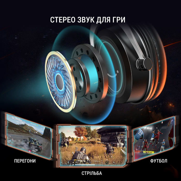 Гарнітура Fifine RGB H3W