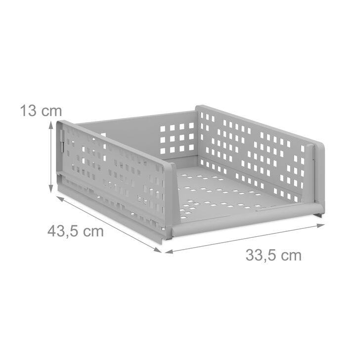 Органайзери для шафи Relaxdays (набір 3 шт.)